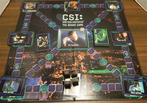 csi crime scene investigation board game